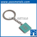 enamel custom promotion metal keyring